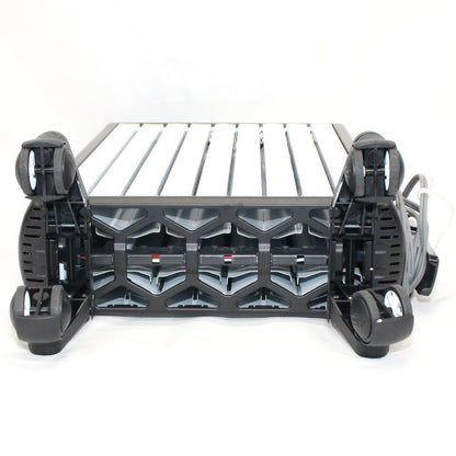 [中古(C)] [2020年発売モデル] デロンギ マルチダイナミックヒーター MDHU12-BK 1200W ピュアホワイト＋マットブラック (暖房目安 8～10畳)　mdhu12-bk mdhu12-bk　[可]