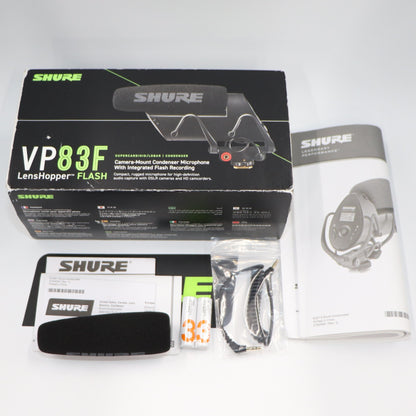 [中古(C)]  SHURE カメラマウント ショットガンマイク VP83F  vp83f　[可]