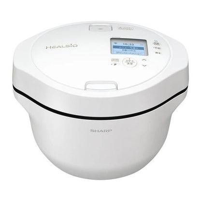 新品 【90％分返金保証付】 シャープ ヘルシオ ホットクック KN-HW24H 2〜6人用 2.4L容量 プレミアムホワイト
