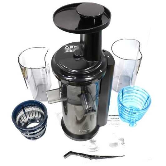 [中古(C)] パナソニック 低速ジューサー MJ-L600-H グラファイトグレー mj-l600-h　[可]