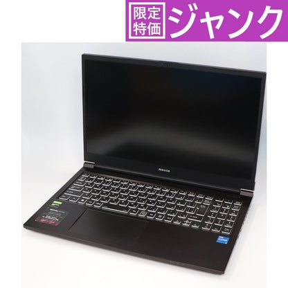 mouse(マウス) G-Tune P5 ゲーミングノートパソコン 2208P5-ADLABW11　2208p5-adlabw11   ジャンク品 [難あり(D)]