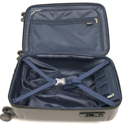 [中古(B)] [1-3泊向けサイズ]BERMAS INTER CITY No.60520 フロントオープン35L 48cm ジェットブラック ハードスーツケース　intercity-60520 ジェットブラック [良い]