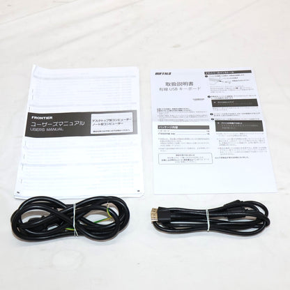 FRONTIER(フロンティア) ゲーミングデスクトップパソコン FRGTB660/C　frgtb660-c   ジャンク品 [難あり(D)]