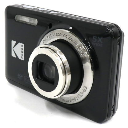 コダック PIXPRO FRIENDLY ZOOM FZ55 コンパクトデジタルカメラ pixpro-fz55-bk  ブラック 整備済みアウトレット品 [中古(C)]
