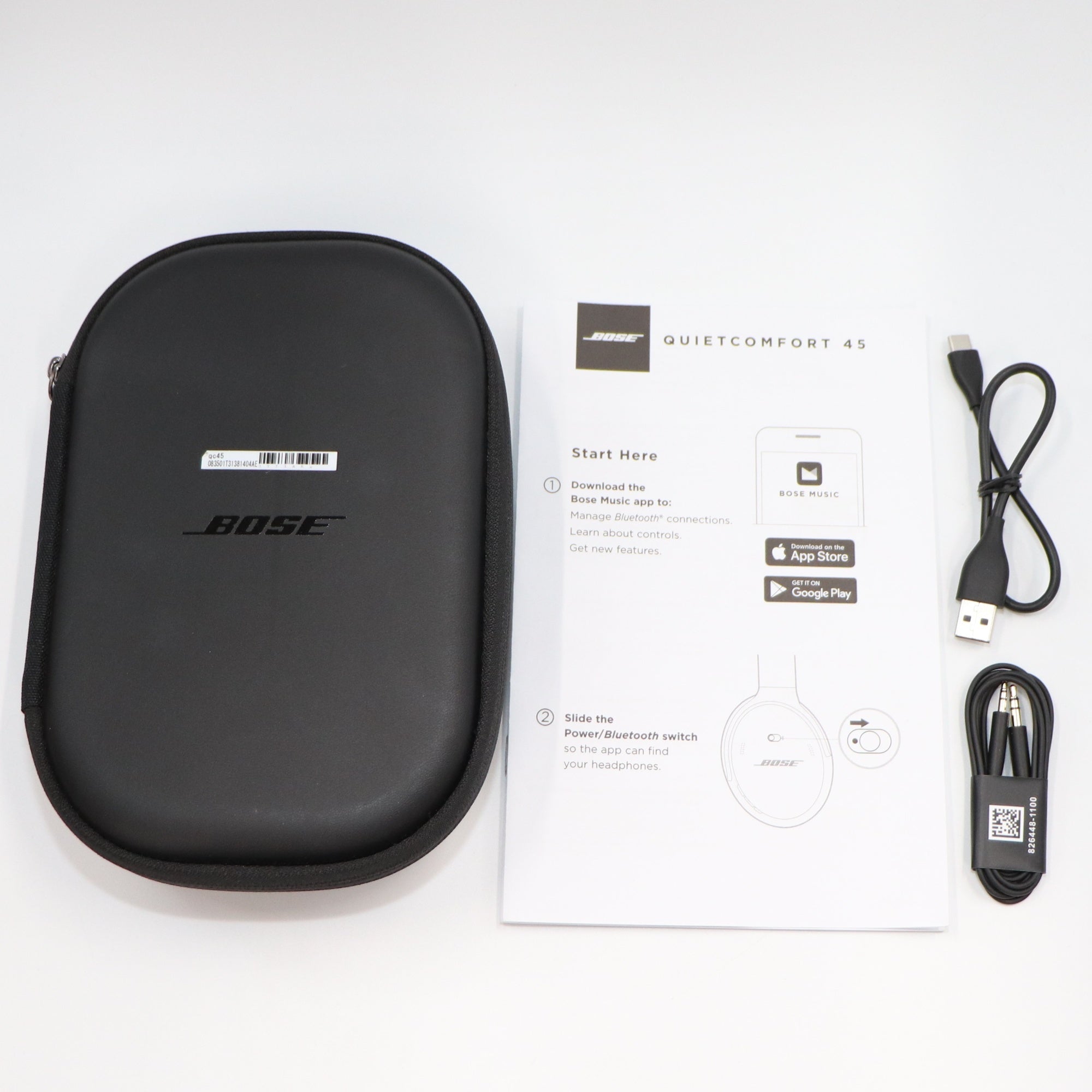 中古(B)] Bose QuietComfort 45 headphones ワイヤレスノイズキャンセ