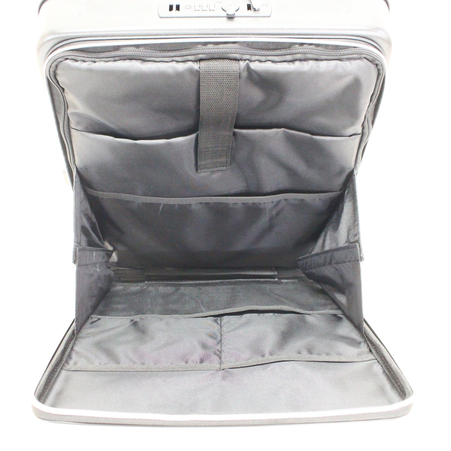 [中古(C)] [3-5泊向けサイズ]LEGEND WALKER 5208 マリブ 48L/拡張時61L ハードスーツケース ブラック5208-54-bk　[可]