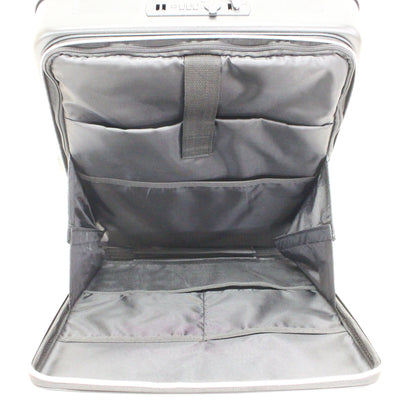 [中古(C)] [3-5泊向けサイズ]LEGEND WALKER 5208 マリブ 48L/拡張時61L ハードスーツケース ブラック5208-54-bk　[可]