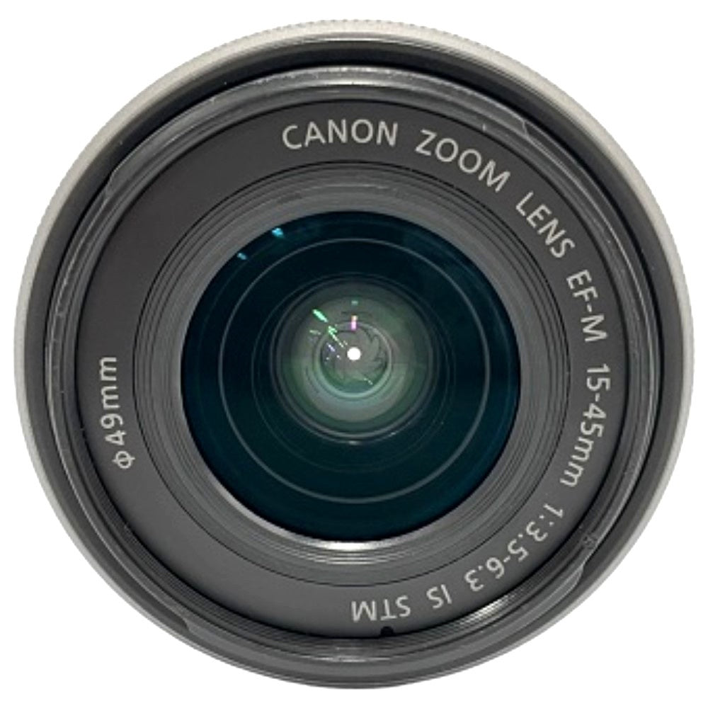 [中古(C)] CANON EF-M 15-45mm F3.5-6.3 IS STM 標準ズームレンズ [可]