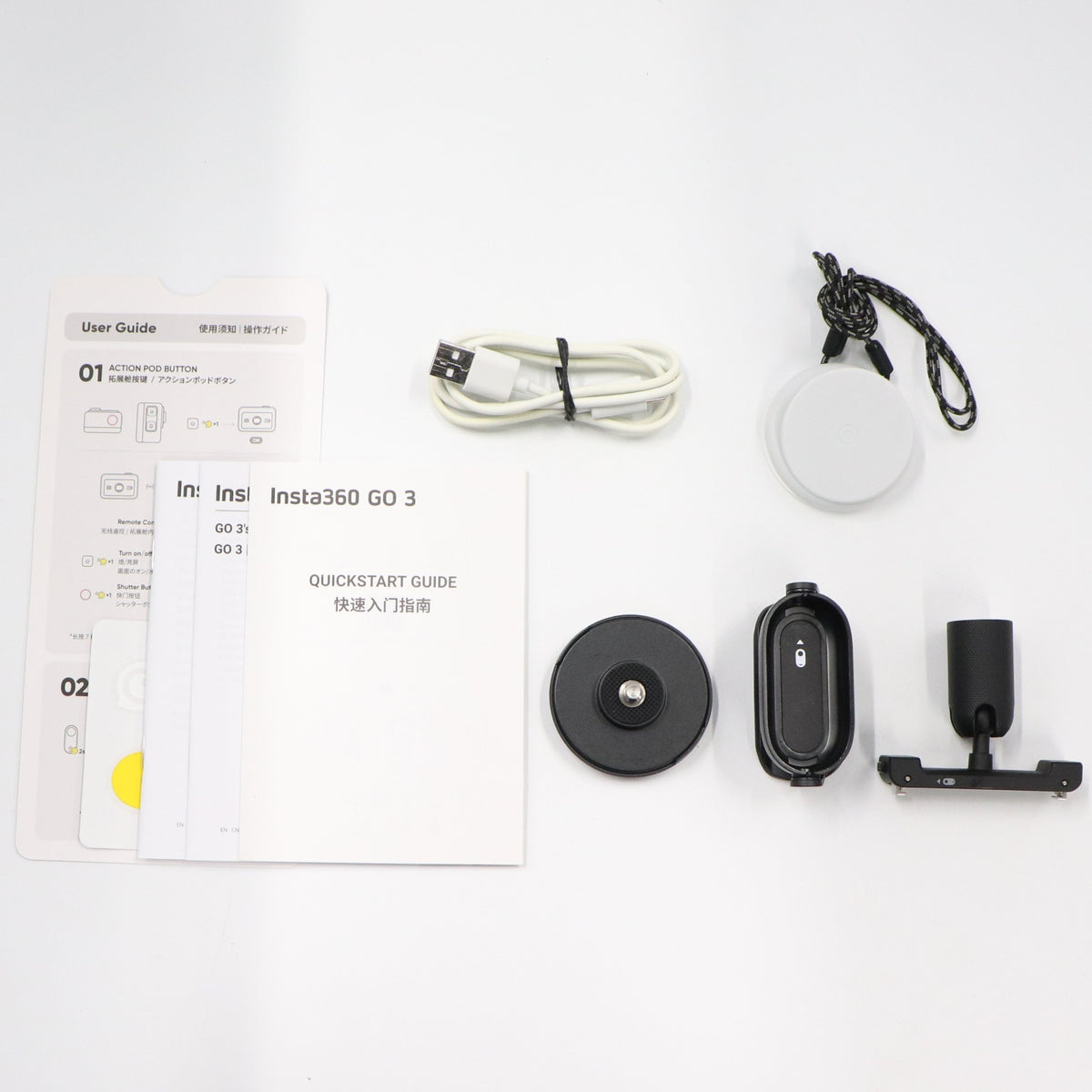 Insta360 GO 3 アクションカメラ(32GB) insta360-go-3-32   整備済みアウトレット品 [中古(C)]