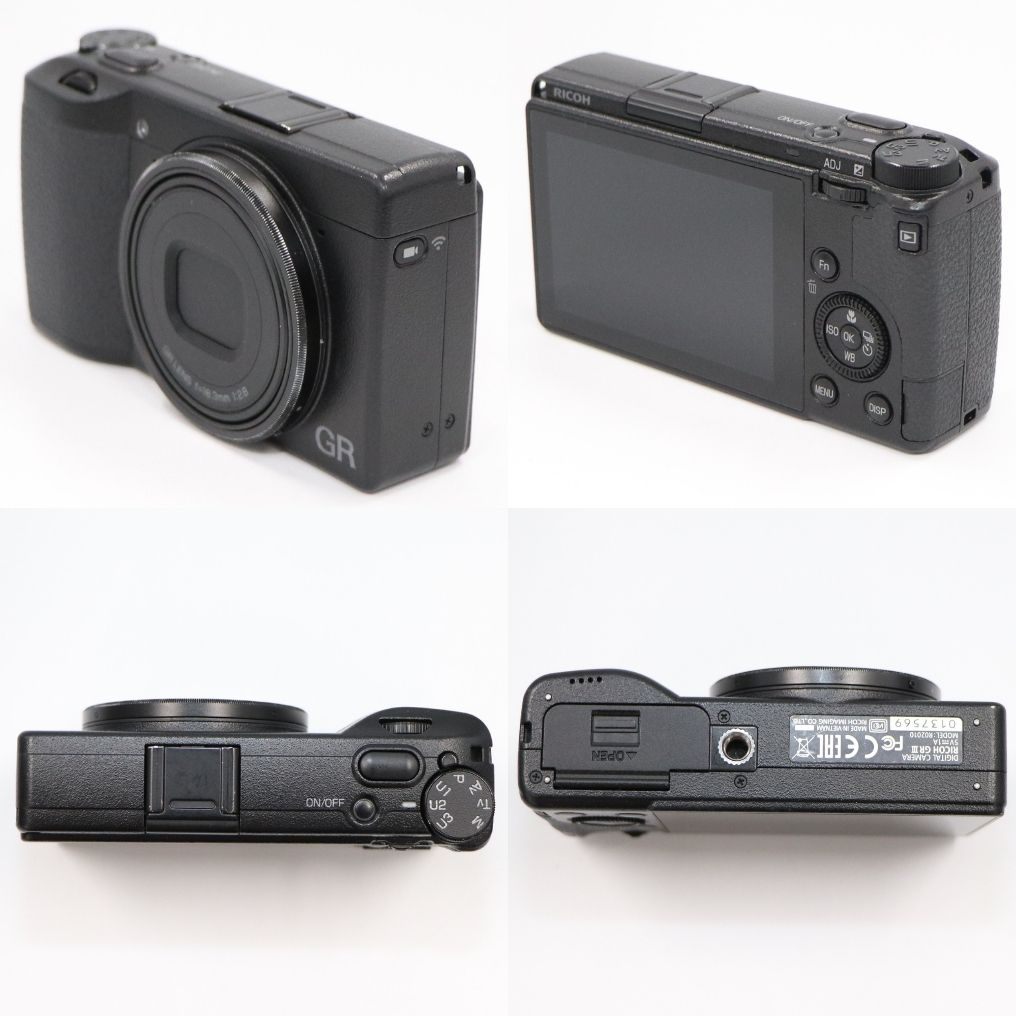 [中古(C)]リコー GR III (GR3) コンパクトデジタルカメラ gr3　[可]