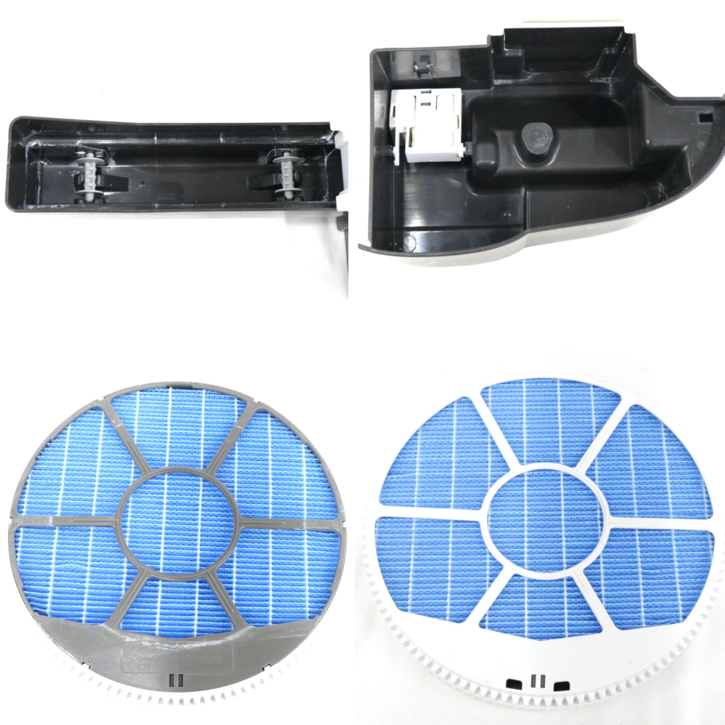 [中古(C)] シャープ 加湿空気清浄機 プラズマクラスター25000 KI-RS50(空気清浄〜23畳 / 加湿〜最大17畳)　ki-rs50-h グレー [可]