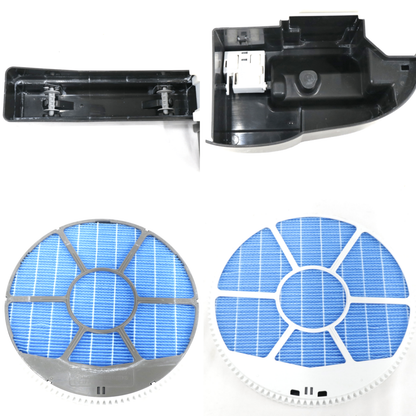 [中古(C)] シャープ 加湿空気清浄機 プラズマクラスター25000 KI-RS50(空気清浄〜23畳 / 加湿〜最大17畳)　ki-rs50-h グレー [可]