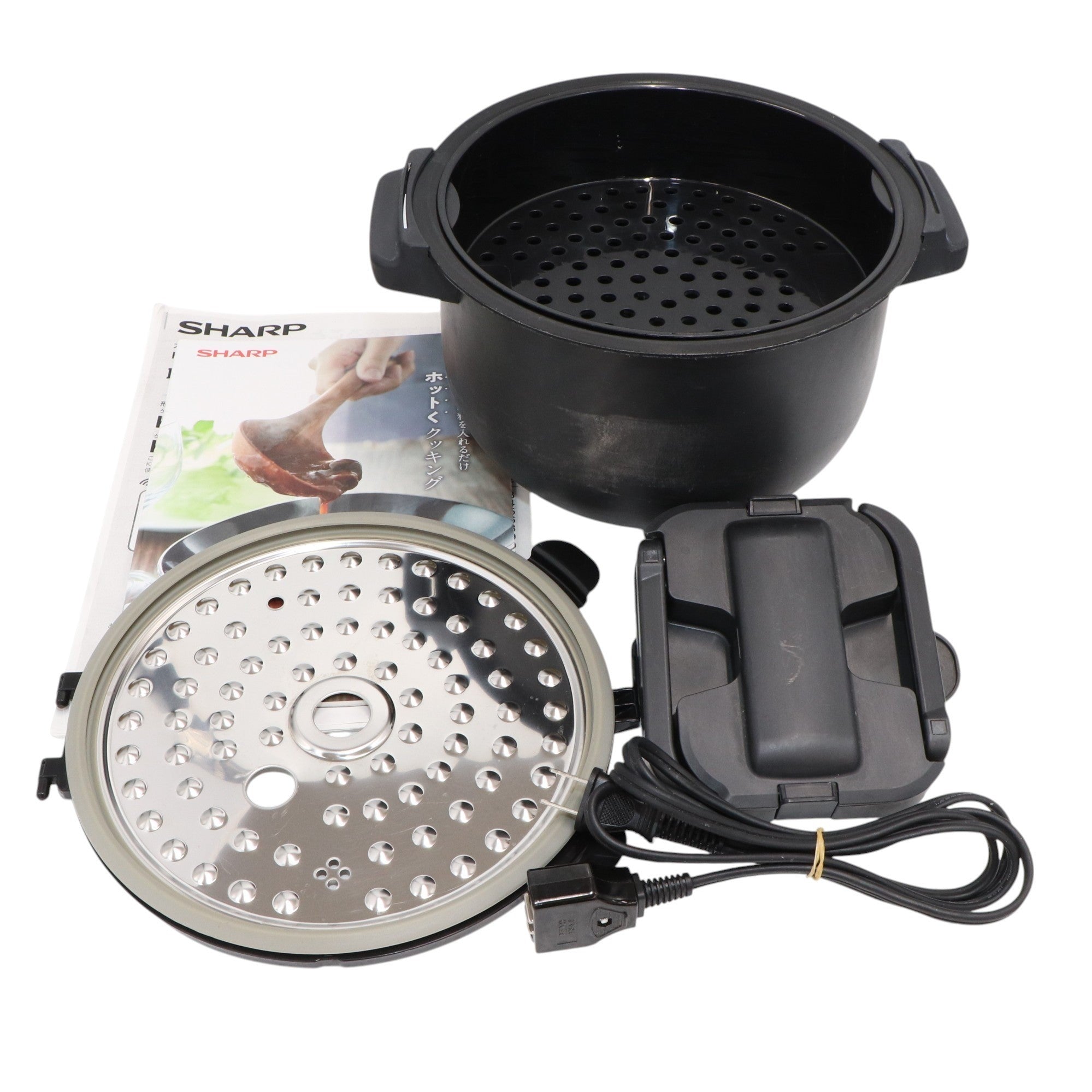 新品未使用 SHARP シャープ ヘルシオ ホットクック KN-HW24G-R 【公式