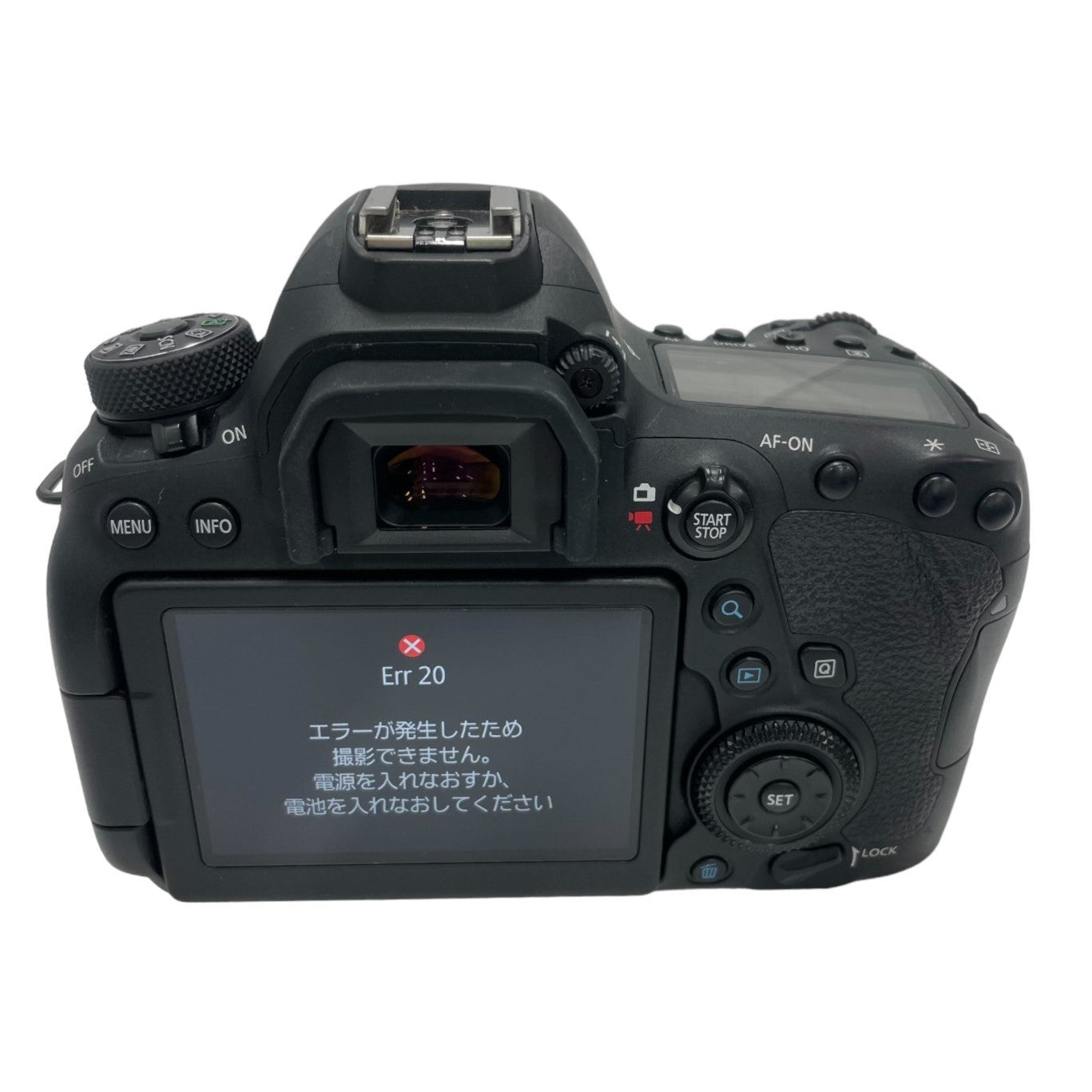 [ジャンク] CANON EOS 6D Mark II ボディ 一眼レフ [難あり(D)]