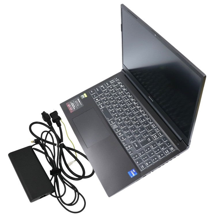 [中古(B)] mouse(マウス) G-Tune P5-RT (Core™ i7-12700H /GeForce RTX™ 3050 Ti/15.6型/32GB/M.2 SSD 1TB(NVMe)/60Hz) ゲーミングノートパソコン 2205P5-RT-ADLABW11-H g-tune-p5-rt  [良い]