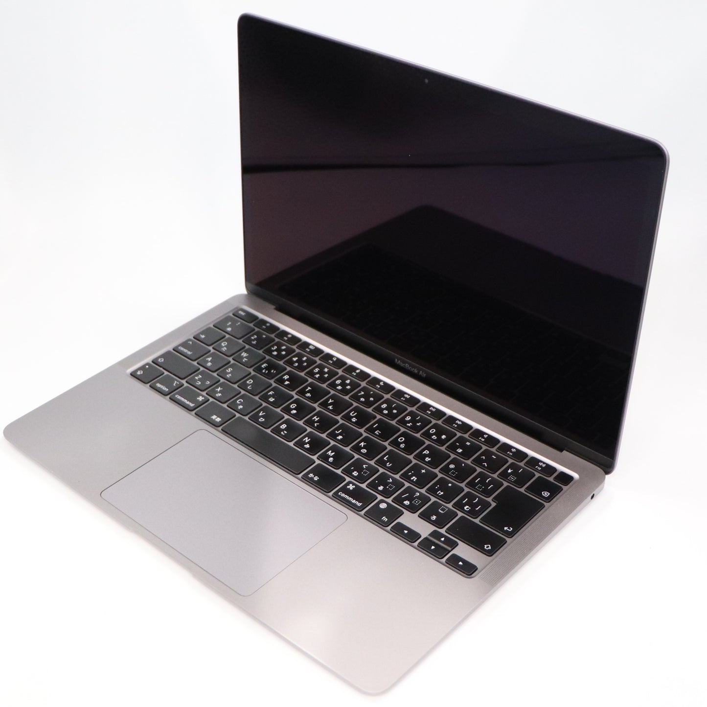 [中古(C)] Apple ノートPC MacBook Air 13.3インチ 2020年モデル JIS配列 (メモリ8GB SSD 256GB )【Office非搭載】 mgn63j-a スペースグレイmgn63j-a　[可]