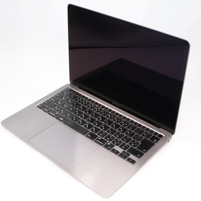 [中古(C)] Apple ノートPC MacBook Air 13.3インチ 2020年モデル JIS配列 (メモリ8GB SSD 256GB )【Office非搭載】 mgn63j-a スペースグレイmgn63j-a　[可]