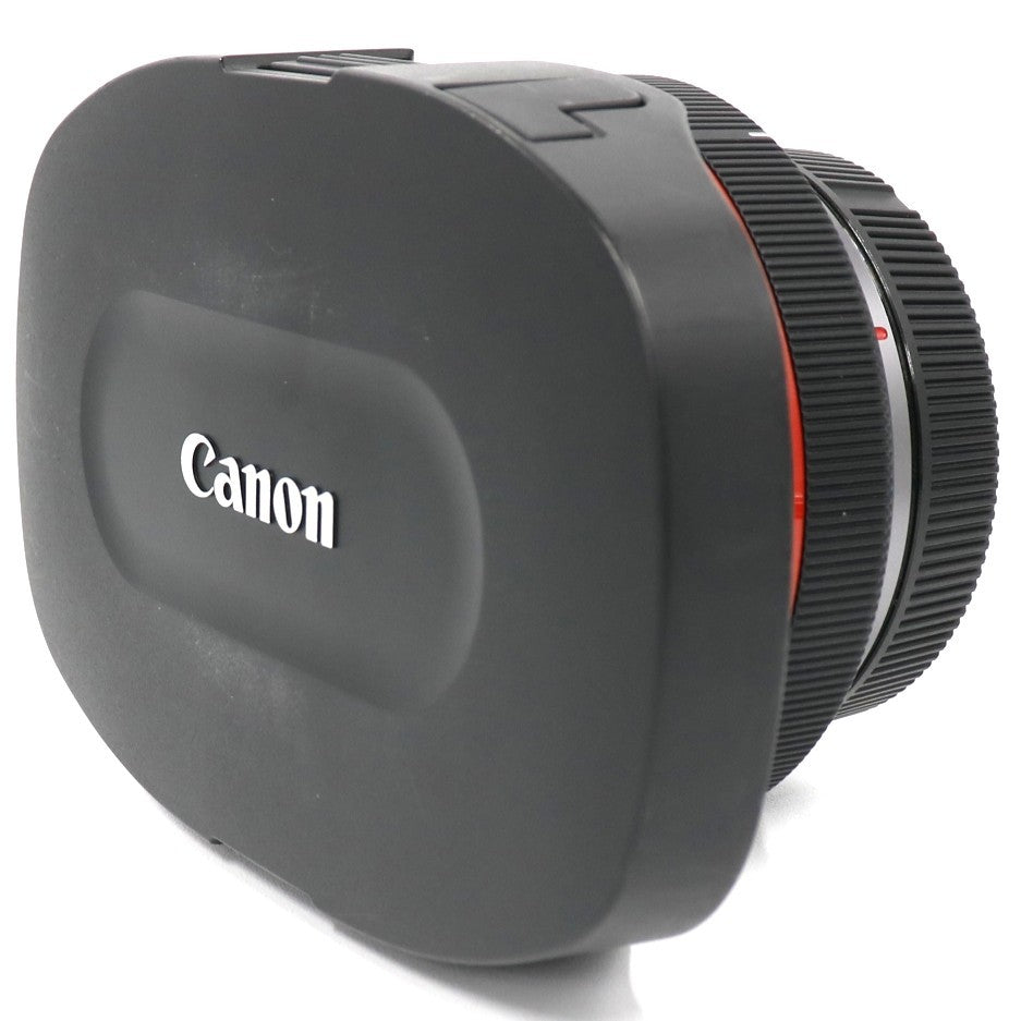 CANON RF5.2mm F2.8 L DUAL FISHEYE 単焦点レンズ rf52-f28l-dfe   整備済みアウトレット品 [中古(A)]