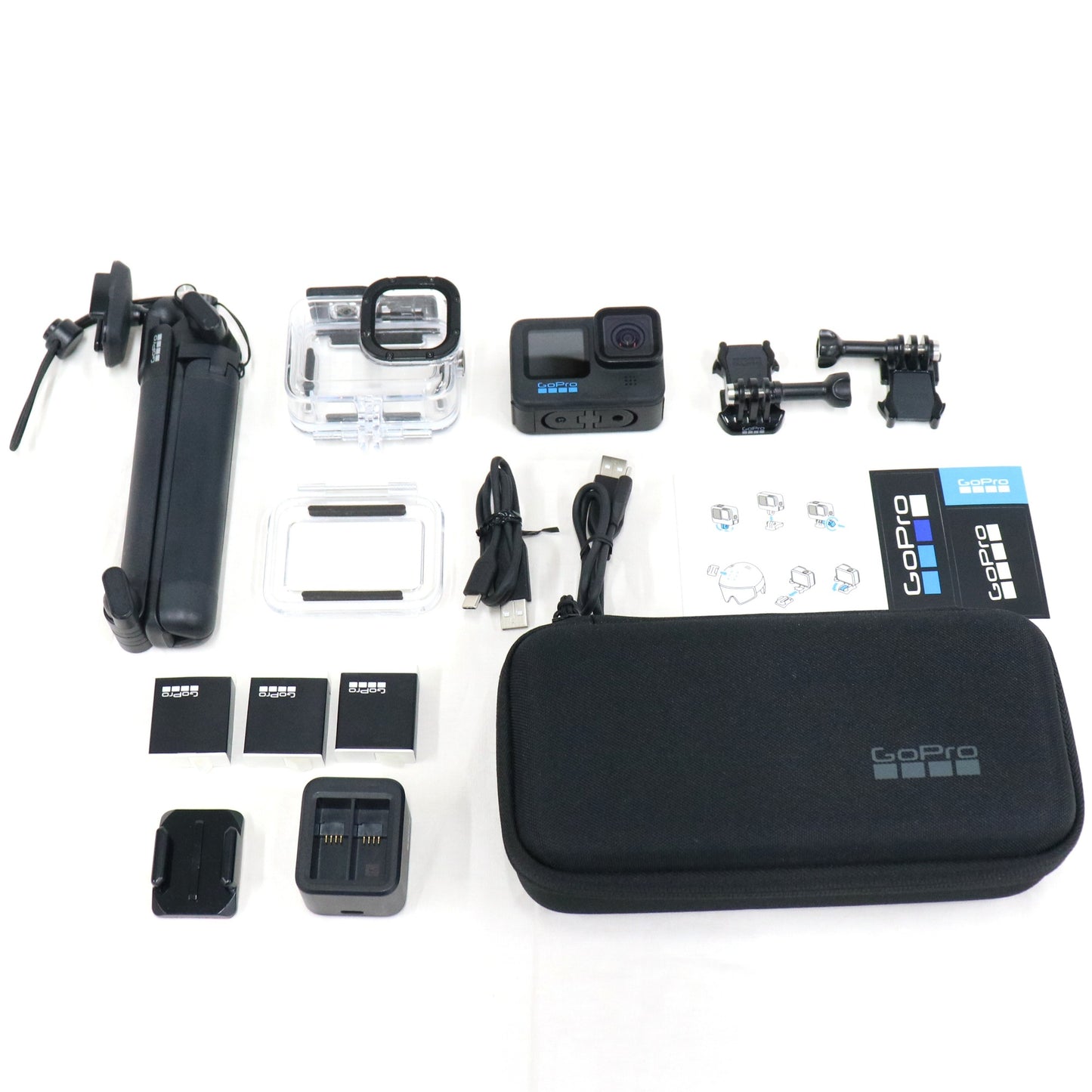 GoPro HERO11 Black hero11-black アクションカメラ アクセサリーセット hero11-black   整備済みアウトレット品 [良い(B)]