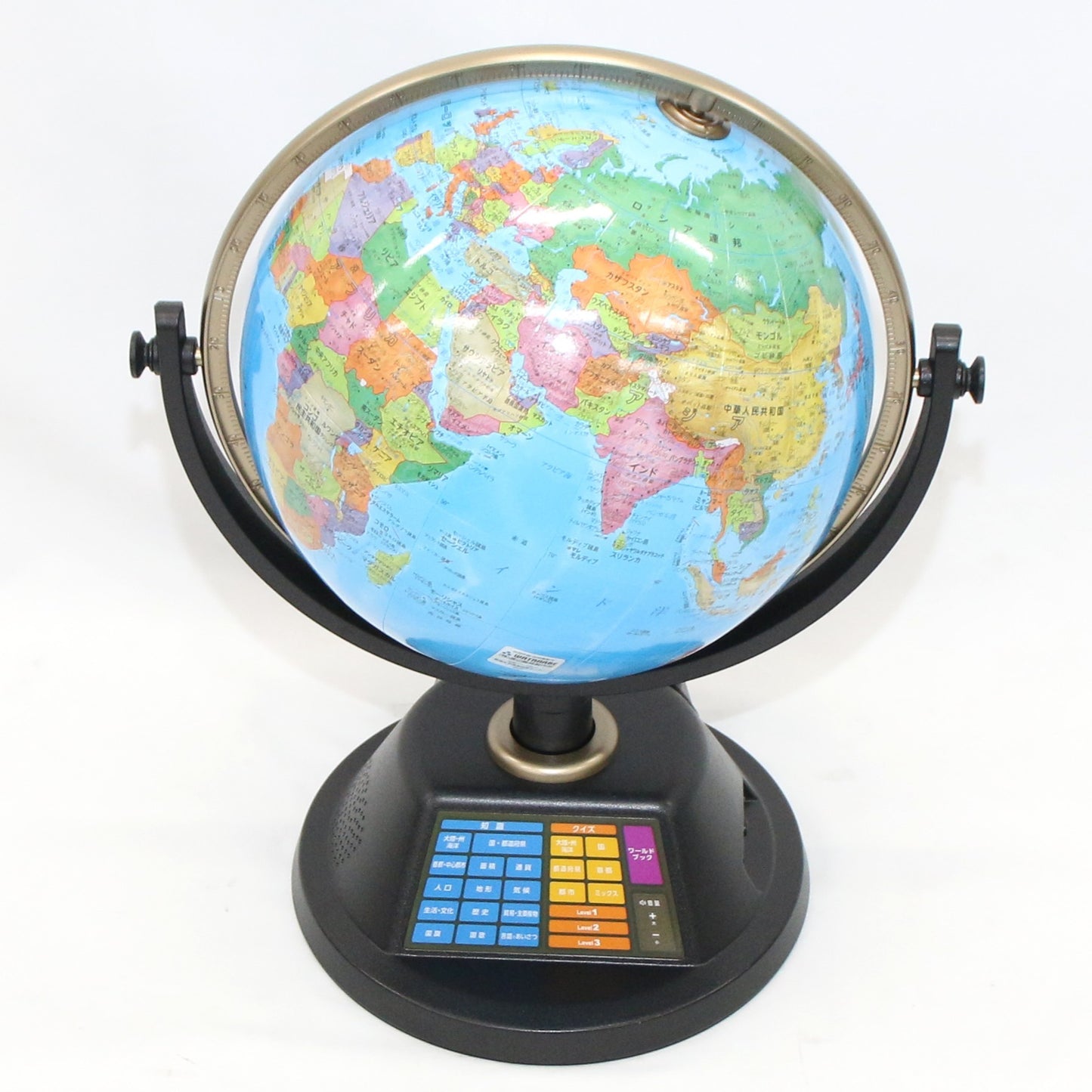 [中古(A)] ドウシシャ しゃべる地球儀 PERFECT GLOBE X (パーフェクトグローブ テン) PG-X23 AVT　pgx-23 [非常に良い]