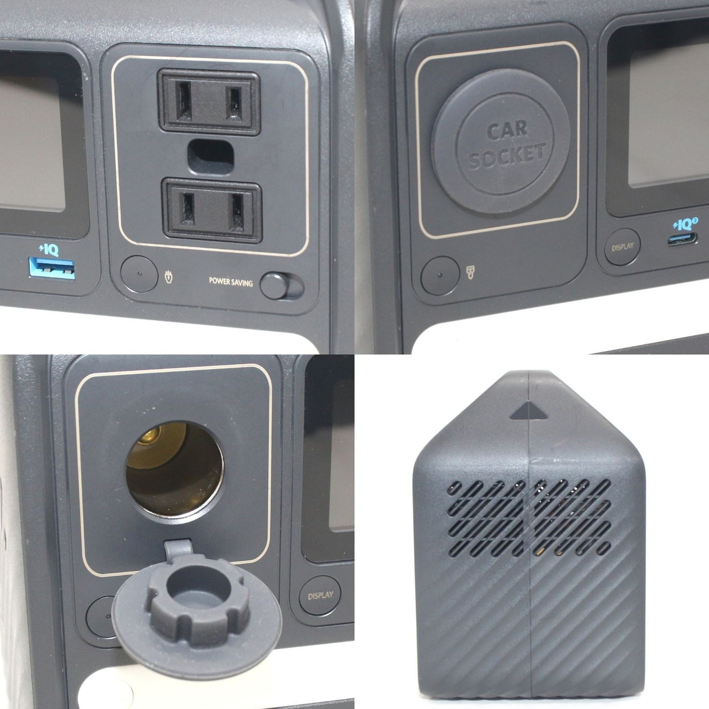 [ジャンク] Anker 521 Portable Power Station (PowerHouse 256Wh) A1720 リン酸鉄リチウムイオンバッテリー ポータブル電源　ank-521pps-a1720 ブラック[難あり(D)]