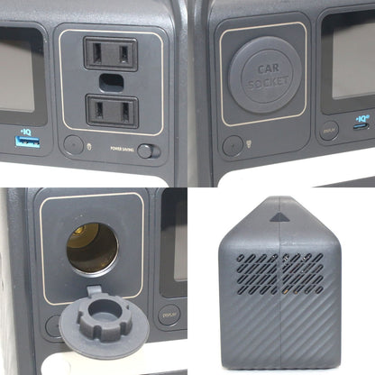 [ジャンク] Anker 521 Portable Power Station (PowerHouse 256Wh) A1720 リン酸鉄リチウムイオンバッテリー ポータブル電源　ank-521pps-a1720 ブラック[難あり(D)]