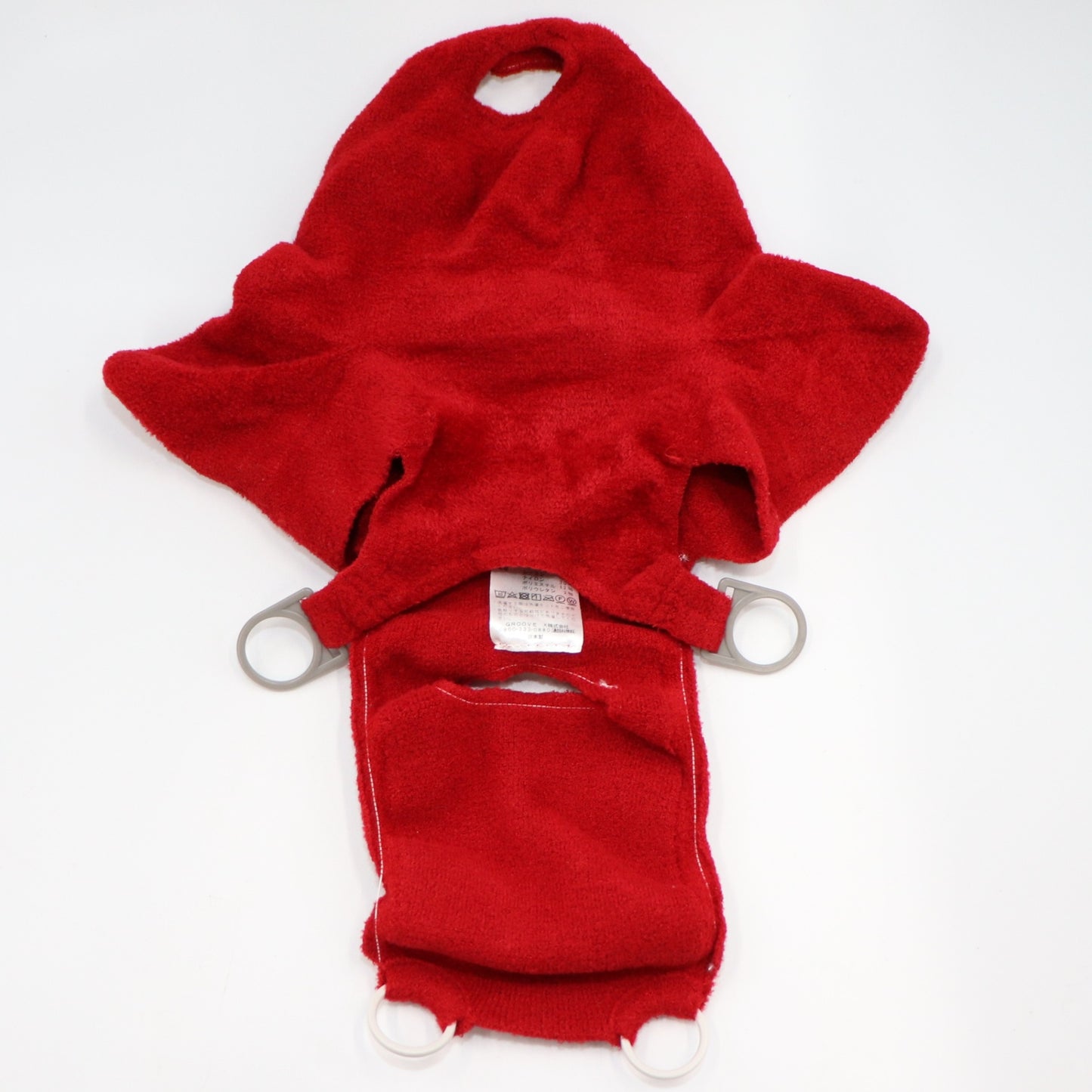 [中古(C)]  LOVOT(らぼっと) 用 ベースウェア ホールガーメント(R) レッドlovot-wholegarment-red　[可]