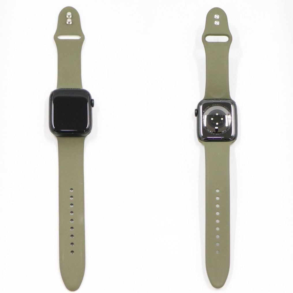 Apple Watch Series 7 GPS 45mm mkn73j-a  グリーン 整備済みアウトレット品 [良い(B)]