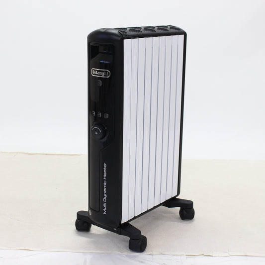 [中古(C)] [2020年発売モデル] デロンギ マルチダイナミックヒーター MDHU12-BK 1200W ピュアホワイト＋マットブラック (暖房目安 8～10畳) mdhu12-bk　[可]