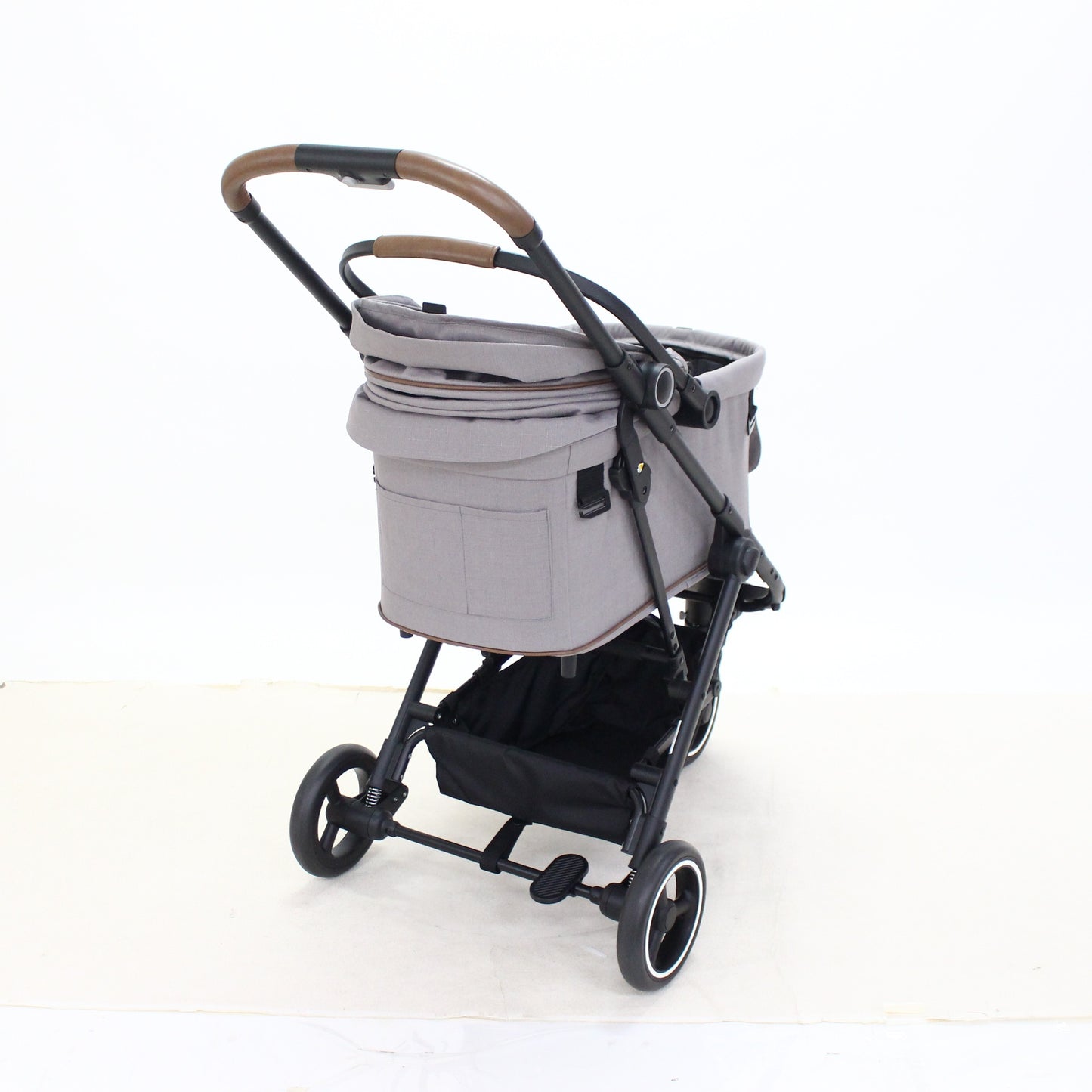 [中古(C)] コンビ ペット用カート ルルテイル キャリー レンティキュラークラウズグレー4972990195140　[可]