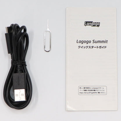 [中古(B)] Langogo Summit多機能翻訳機+AIボイスレコーダー 大画面 104言語対応  [良い]