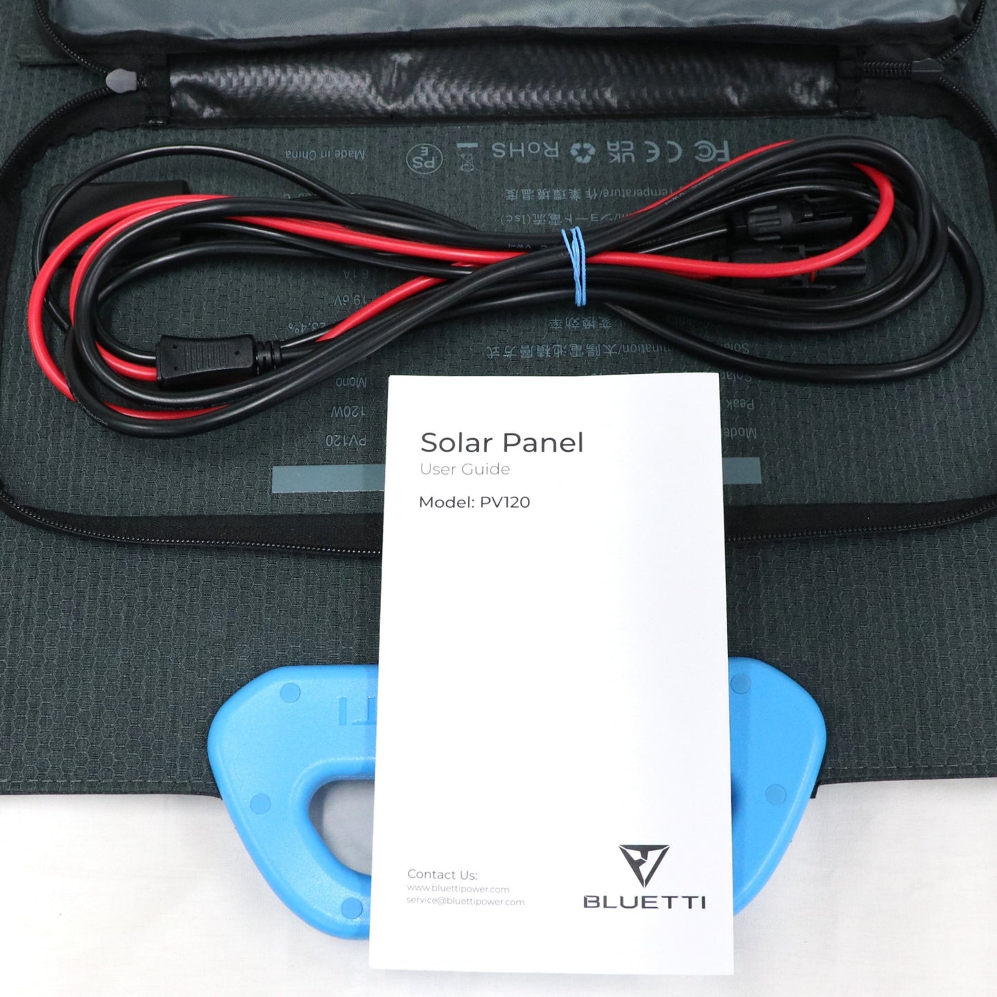 BLUETTI(ブルーティ) ソーラーパネル PV120 (120W) blu-slp120w   整備済みアウトレット品 [良い(B)]