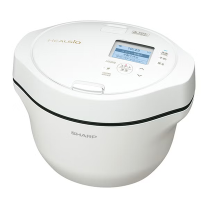シャープ ヘルシオ ホットクック KN-HW16K 2〜4人用 1.6L容量 kn-hw16k-w   【90％分返金保証付】新品