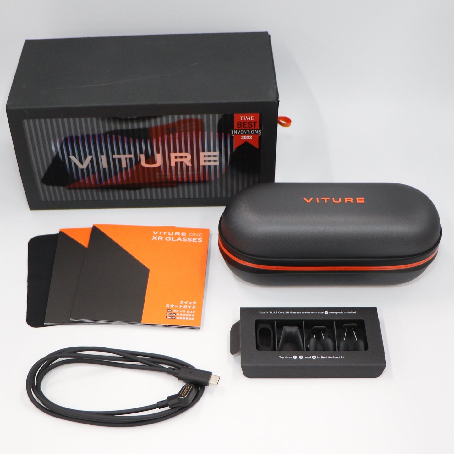 [中古(C)]  VITURE One ONE-GLAS-BLK XRグラス one-glas-blk　[可]