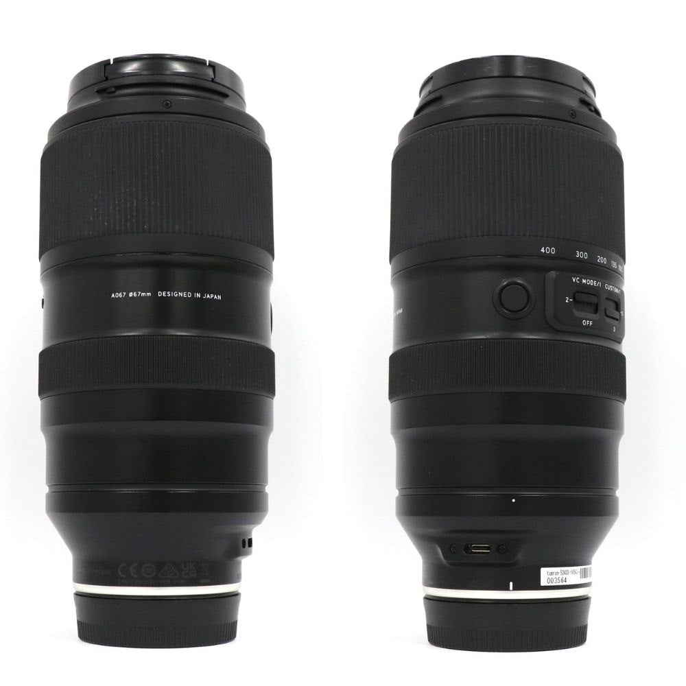 [中古(A)] タムロン 50-400mm F/4.5-6.3 Di III VC VXD(Model A067) 望遠ズームレンズ(SONY Eマウント用) tamron-50400-f4563-e [非常に良い]