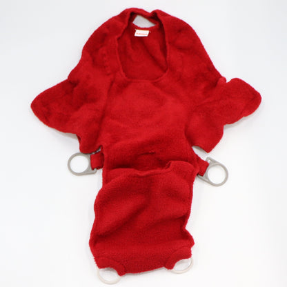 [中古(C)]  LOVOT(らぼっと) 用 ベースウェア ホールガーメント(R) レッドlovot-wholegarment-red　[可]
