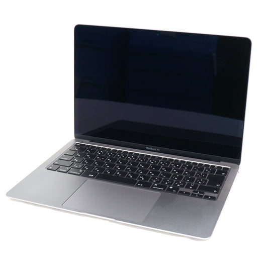 【Office非搭載】Apple ノートPC MacBook Air 13.3インチ 2020年モデル JIS配列 (メモリ8GB SSD 256GB ) mgn63j-a  スペースグレイ 整備済みアウトレット品 [良い(B)]