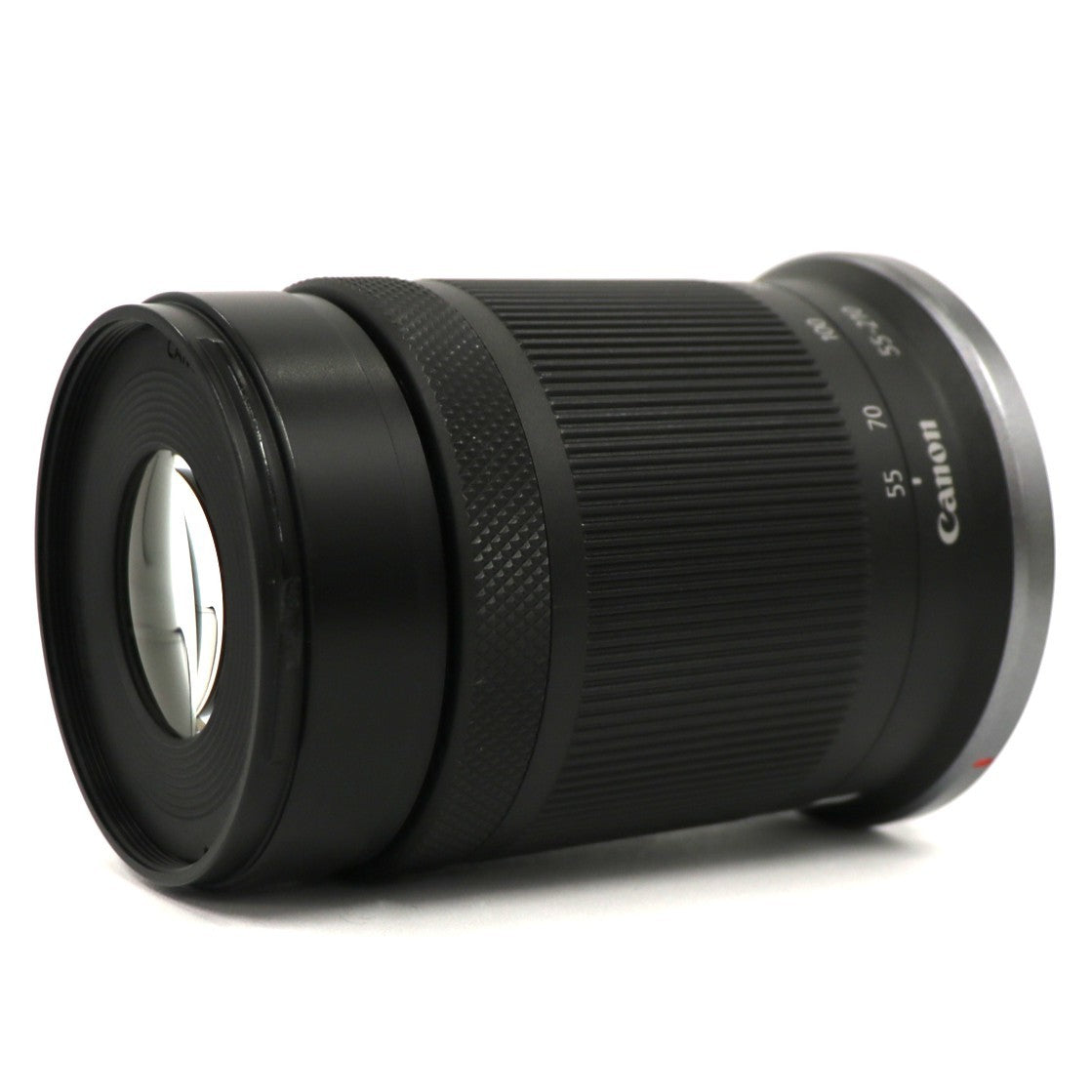 CANON RF-S55-210mm F5-7.1 IS STM 望遠ズームレンズ rf-s55-210isstm-b  ブラック 整備済みアウトレット品 [中古(B)]