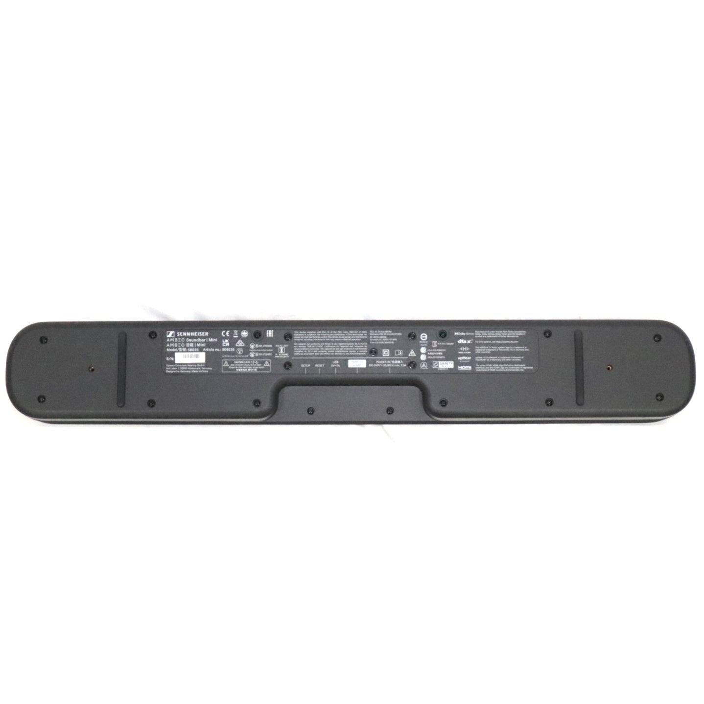 [中古(A)] Sennheiser AMBEO Soundbar Mini スピーカー sb02s sb02s[非常に良い]