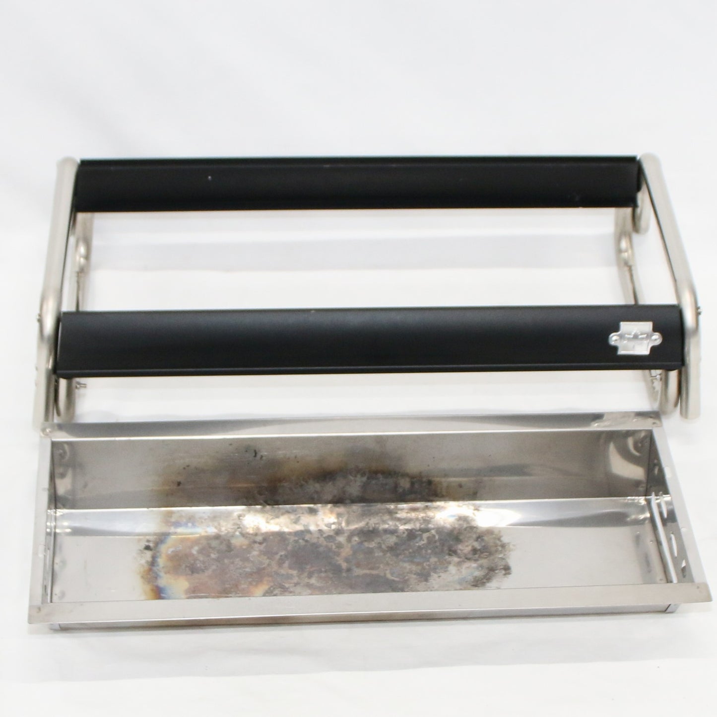 [中古(B)] LOGOS (ロゴス) eco-logosave モダンスリムグリル L・コンプリート バーベキューグリル 【トング2本・スキュア8pcs付きのセット】　logos-modanslimgrill-l  [良い]