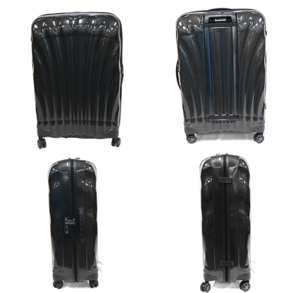 [8-10泊向けサイズ]サムソナイト シーライト スピナー75 94L ハードスーツケース samsonite-clite75-bk  ブラック 整備済みアウトレット品 [中古(C)]