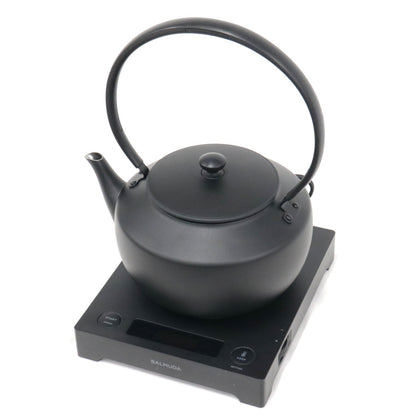 [中古(B)] バルミューダ BALMUDA MoonKettle (ムーンケトル) KPT02JP 温度調整付電気ケトル kpt02jp-b ブラック [良い]