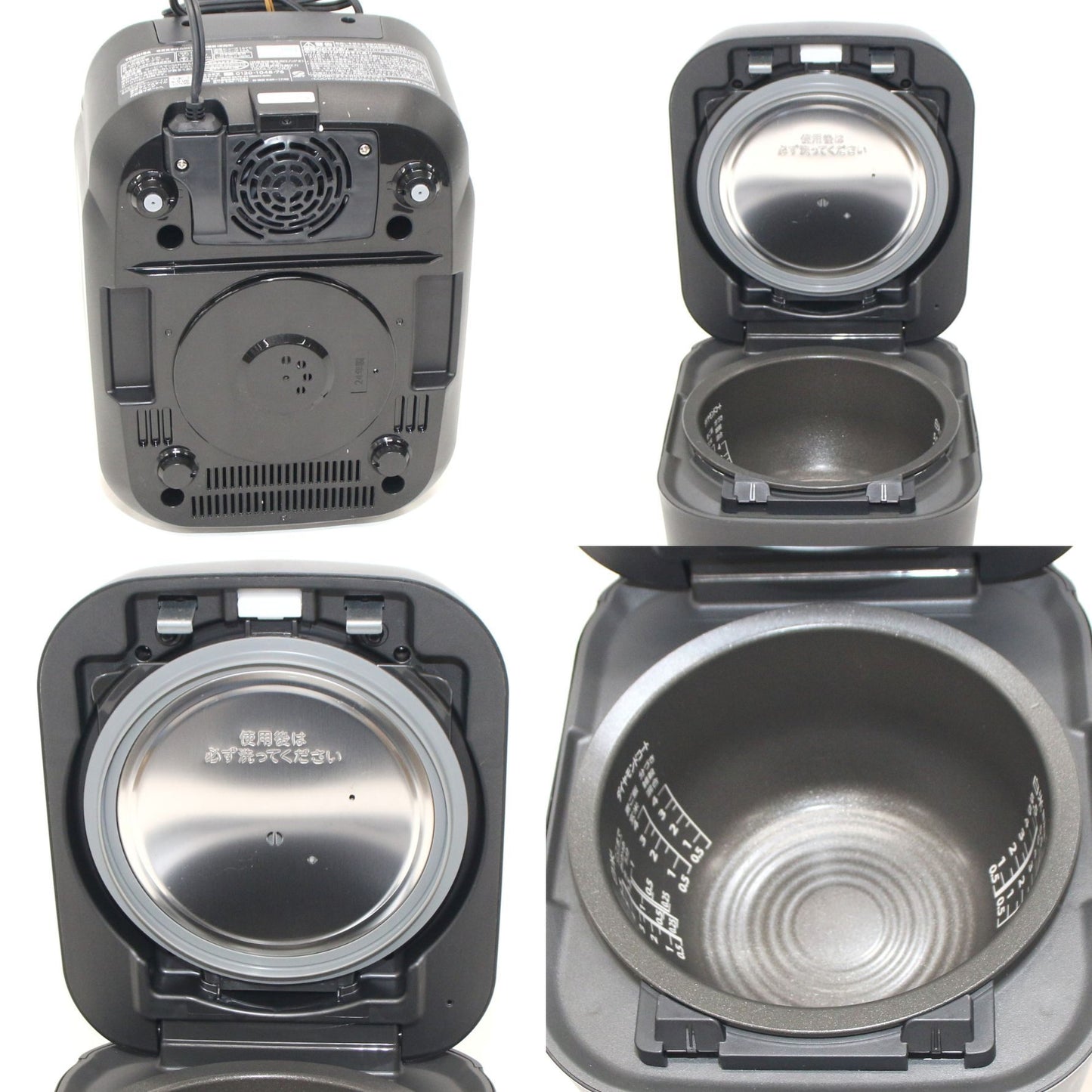 [中古(B)] [5.5合炊き] 東芝 炎匠炊き RC-10HGW 真空圧力IH 炊飯器　rc-10hgw-gb グランブラック [良い]