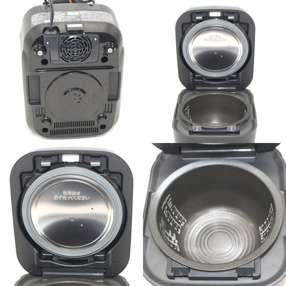 [中古(B)] [5.5合炊き] 東芝 炎匠炊き RC-10HGW 真空圧力IH 炊飯器　rc-10hgw-gb グランブラック [良い]