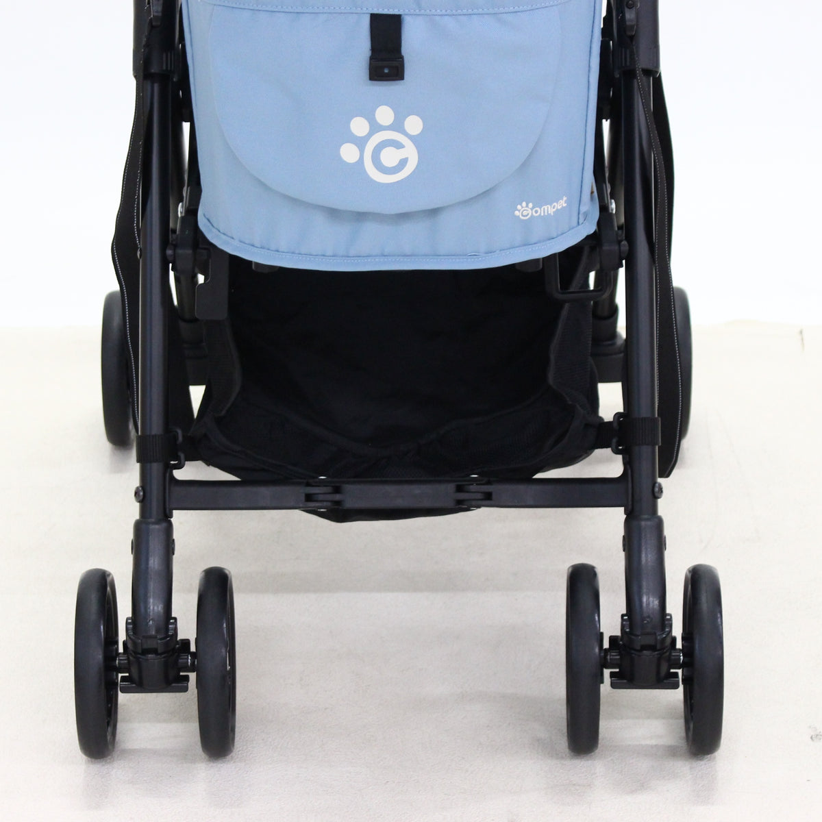 コンビ ペット用カート ミリミリキャリ―　combi-milimilicarry-blue  マーメイドケーブブルー 整備済みアウトレット品 [中古(C)]