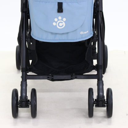 コンビ ペット用カート ミリミリキャリ―　combi-milimilicarry-blue  マーメイドケーブブルー 整備済みアウトレット品 [中古(C)]