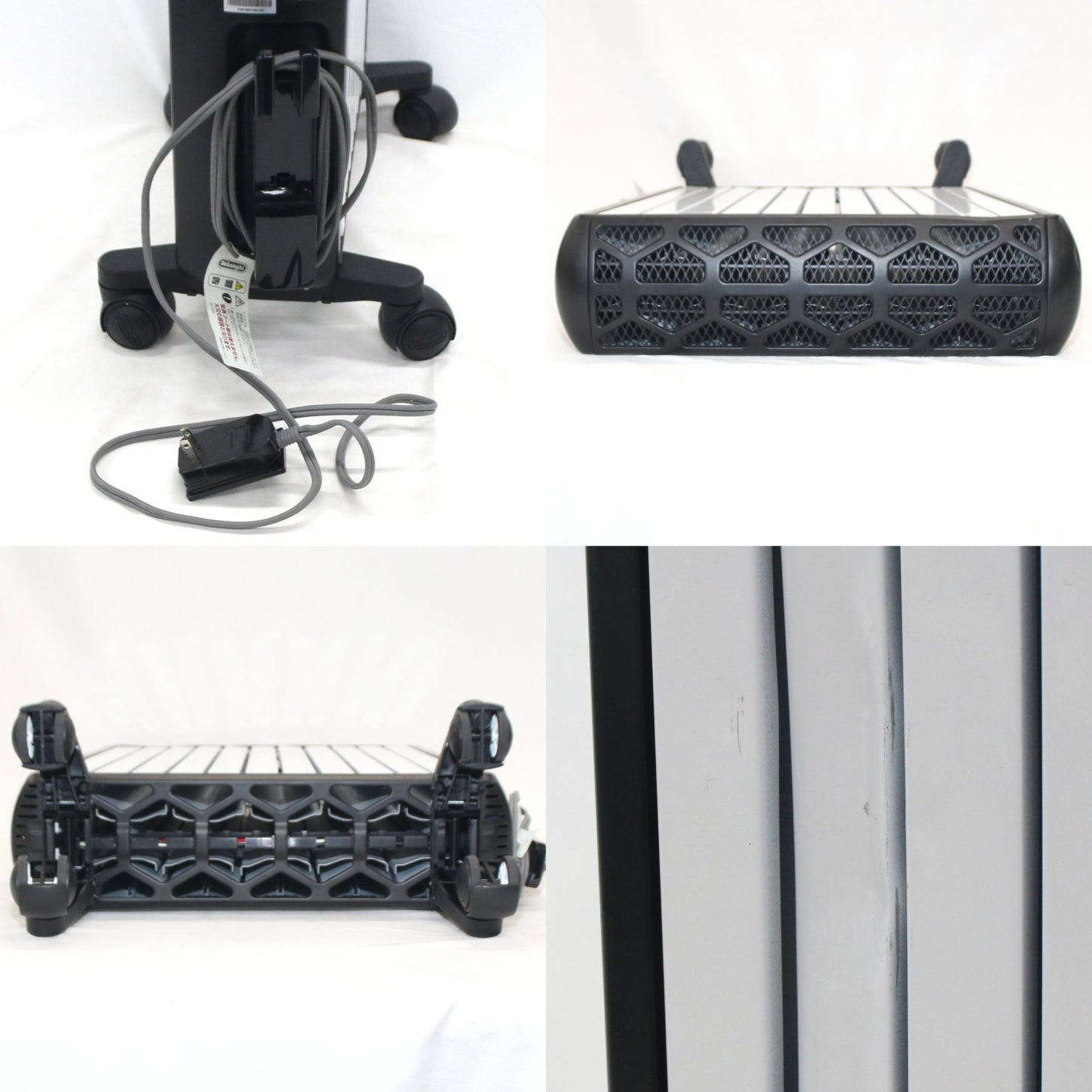 [中古(C)] [2020年発売モデル] デロンギ マルチダイナミックヒーター Wi-Fiモデル MDHAA15WIFI-BK 1500W ピュアホワイト+マットブラック (暖房目安 10~13畳)　mdhaa15wifi-bk mdhaa15wifi-bk　[可]