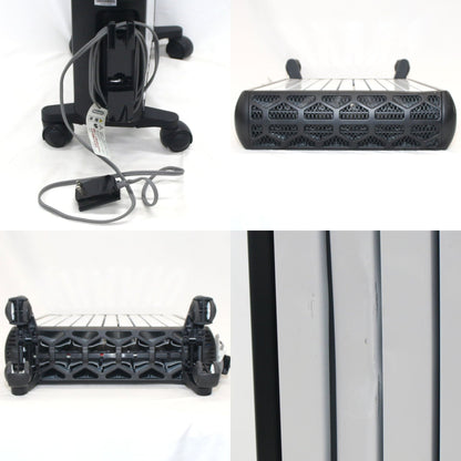 [中古(C)] [2020年発売モデル] デロンギ マルチダイナミックヒーター Wi-Fiモデル MDHAA15WIFI-BK 1500W ピュアホワイト+マットブラック (暖房目安 10~13畳)　mdhaa15wifi-bk mdhaa15wifi-bk　[可]