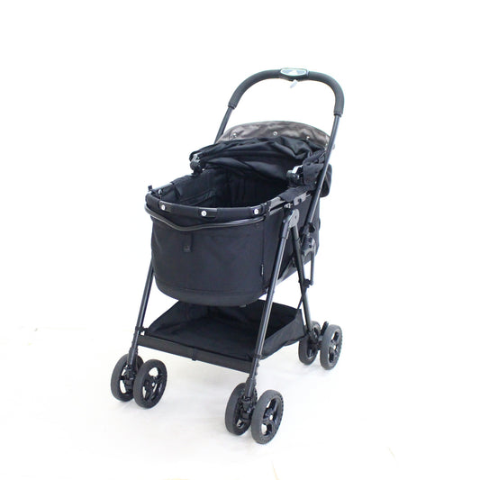[中古(C)]コンビ ペット用カート ミリクランアルファロング カラパナブラック 4972990197878　[可]