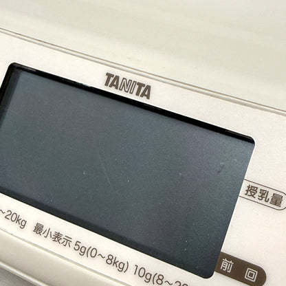 タニタ nometa BB-105 授乳量機能付ベビースケール　bb-105  ホワイト 整備済みアウトレット品 [中古(C)]